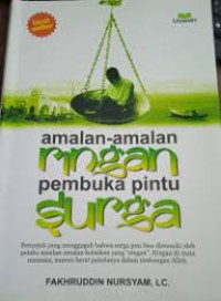 Amalan-Amalan Ringan Pembuka Pintu Surga